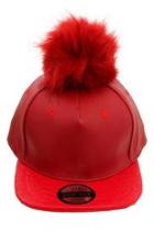  Red Pom Hat