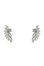  Zirconia Flower Earring