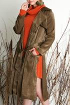  Classy Satin Trench