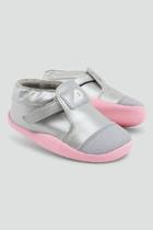  Velcro Silver Sneakers
