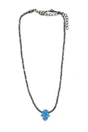  Opal Hamsa Choker