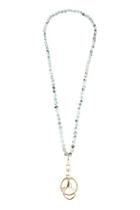  Natural-stone-beads Lanyard-necklace