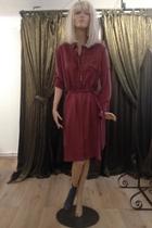  Brickred Shirtdress