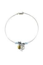  Aqua Petals Necklace