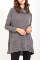  Cowl Neck Sweater Tunic