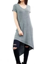  Asymetrical Heather Dress