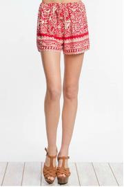 Printed Drawstring Shorts