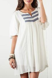  Lace Peasant Dress