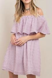  Soft Off Shoulder Dress