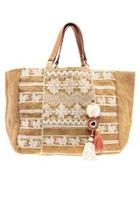  Jute Embroidered Tote