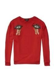  Eye Embroidered Pull Over