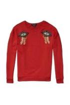  Eye Embroidered Pull Over