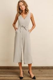  Cut-out Wrap Jumpsuit