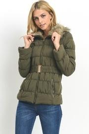  Lightly-padded Fur Parka