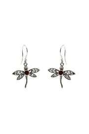  Dragonfly Coral Earrings