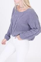  Pullover Cropped Sweater
