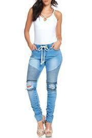  Moto Jogger Jeans