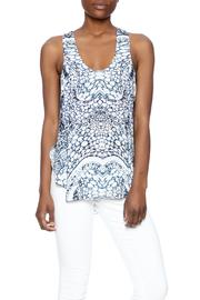  Racerback Print Top