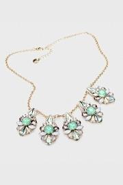  Mint Crystal Necklace