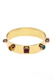  Multi Stone Thick Bangle