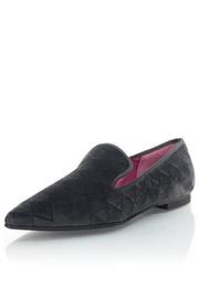  Pointed Velvet Flat