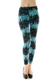 Blue Black Leggings