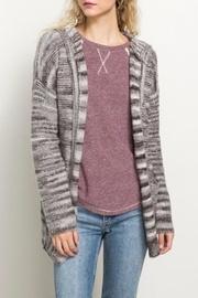  Hooded Pocket Cardigan