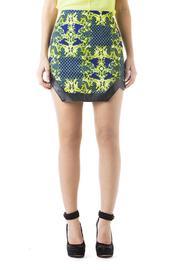  Asymmetrical Neon Skirt