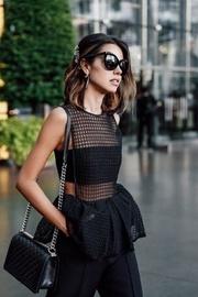  Embroidered Peblum Blouse