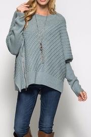  Front Zipper Sweater