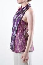  Halter Silk Top