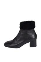  Black Cuff Ankle-boots
