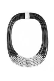  Black Tube Necklace