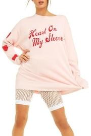  Heart-on-my-sleeve Sweatshirt