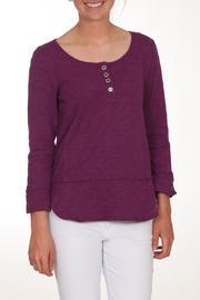  Purple Button Top
