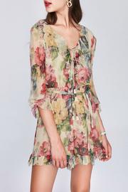 Charla Floral Ruffle Dress