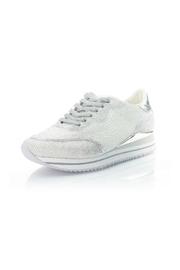  Silver Platform Sneaker