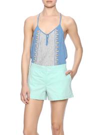  Solid Stripe Top