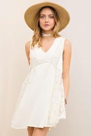  Crinkled Shift Dress