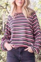  Charlie Striped Top
