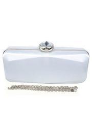  White Hardshell Clutch