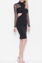  Side Cutout Dress