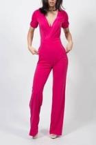  Electric Pink Jumpsuit