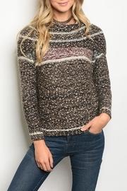  Wine Brown Sweater