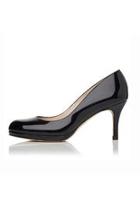  Sybila Black Patent Heel