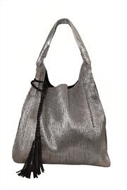  Ribbed Shimmer Tote