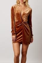  Caramel Twist Dress