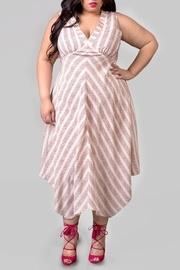  Empire Waist Dress-red