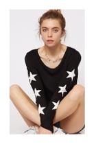  Star Graphic Top