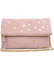  Star Print Clutch
